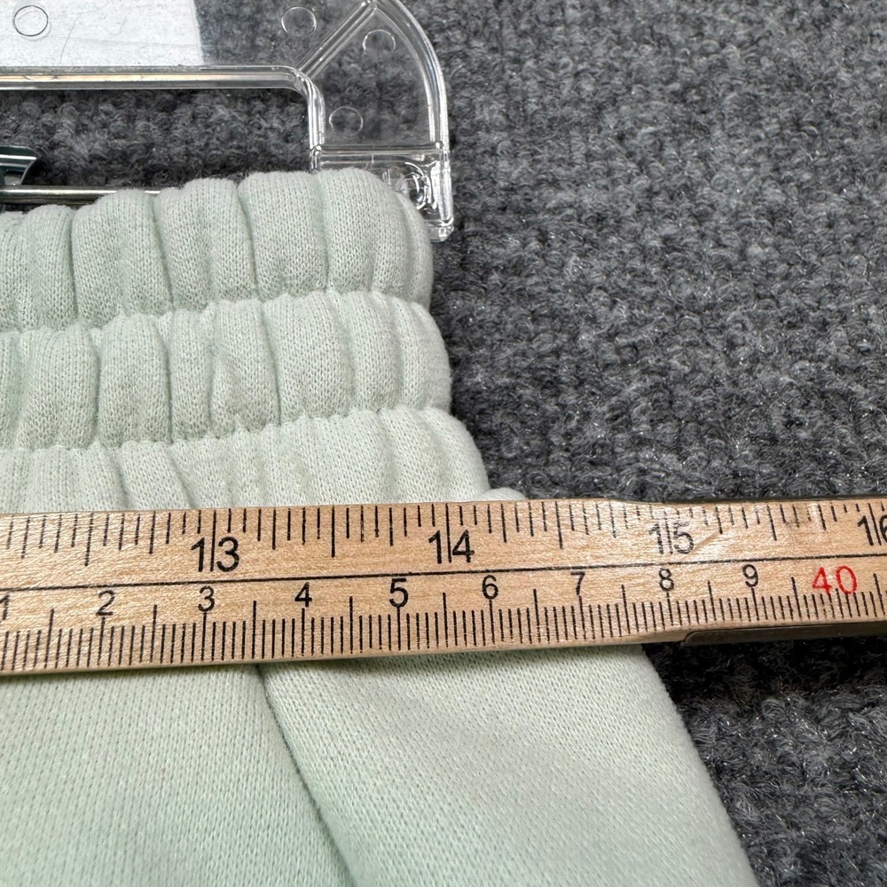 Comfrt‎ Sweatpants Unisex Small Sage Green Oversized Fleece Joggers Lounge NEW - Picture 3 of 11